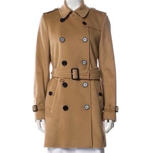Burberry Double-Breasted Women's Coat